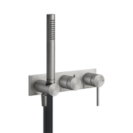 SHOWER316 Parte esterna Miscelatore Doccia a parete 2 vie con deviatore, presa acqua e supporto doccetta GESSI GESSI SPA  - 2