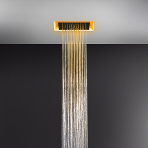 AFILO 300x300 false ceiling chromotherapy shower system with GESSI rain function GESSI SPA  - 2