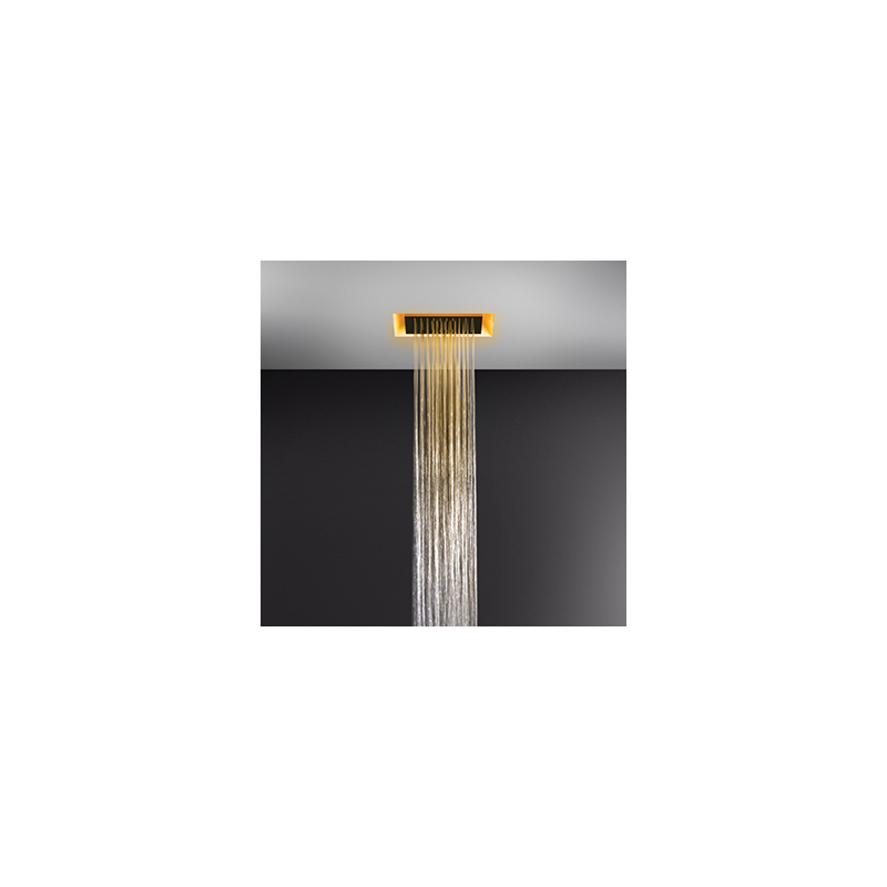 AFILO 300x300 false ceiling chromotherapy shower system with GESSI rain function GESSI SPA  - 2
