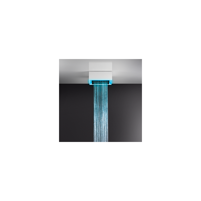 AFILO Multifunction ceiling / false ceiling 300x300 chromotherapy system with GESSI rain / waterfall functions GESSI SPA  - 2
