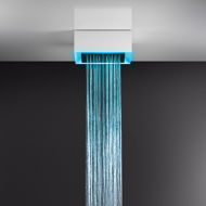 AFILO Multifunction ceiling / false ceiling 300x300 chromotherapy system with GESSI rain / waterfall functions GESSI SPA  - 2
