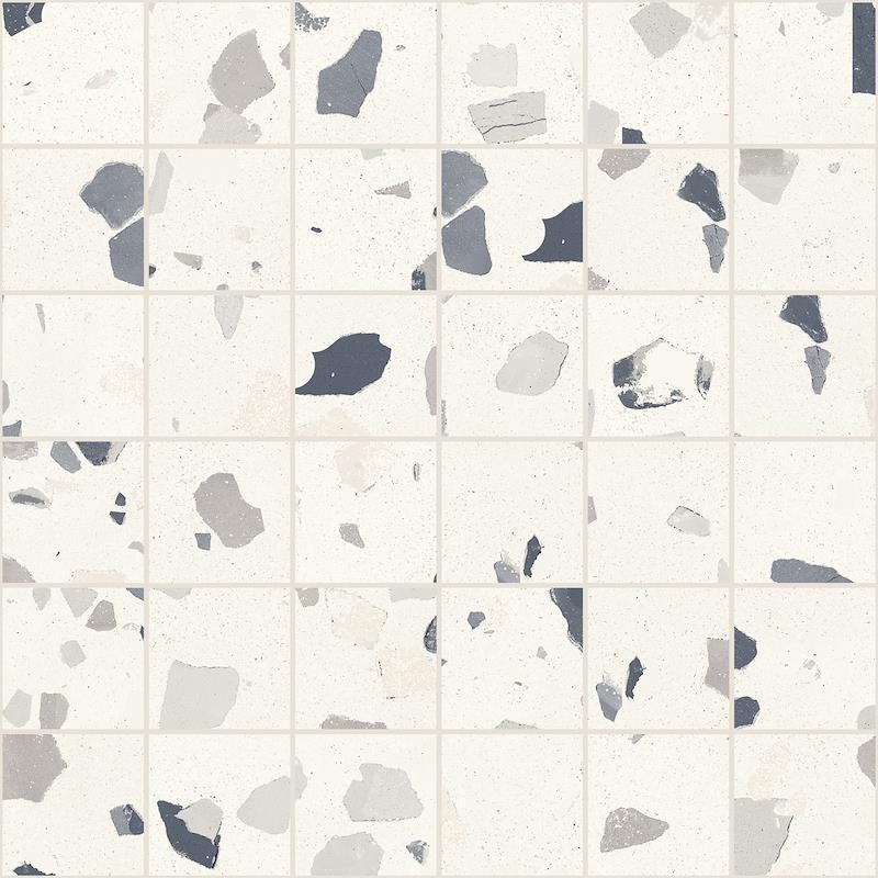 DECONCRETE MOSAIQUE DE-MEDIUM WHITE 30X30 - Ceramica Sant'Agostino CSAMDMWH30 CERAMICA SANT'AGOSTINO - 1