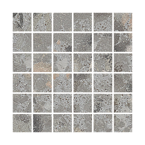 ATTITUDE  MOSAICO 30x30 Grigio scuro Naturale Liscio Opaco Rettificato Monocalibro  - LEONARDO MK.ATTD 30DG LEONARDO CERAMICA - 