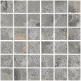 ATTITUDE  MOSAICO 30x30 Grigio scuro Naturale Liscio Opaco Rettificato Monocalibro  - LEONARDO MK.ATTD 30DG LEONARDO CERAMICA - 