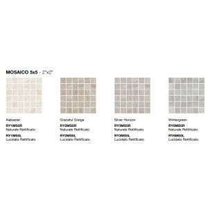 CRYSTAL GREIGE  MOSAIQUE 5X5 SQ  - COEM RY2MS5R COEM - 1