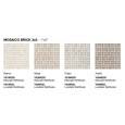 VERSATILE STONE  BEIGE MOSAIQUE BRICKS 2X5 SQ  - COEM VS2MS2R COEM - 1