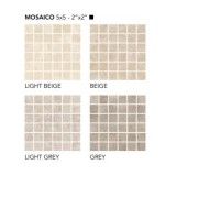 AUTENTICA GREY MOSAIK 5X5 SQ - FIORANESE CERAMICHE AU4MS5R FIORANESE CERAMICHE - 1