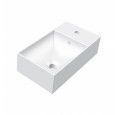 BAHIA 13 Handwaschbecken 45X25 Einloch mit Überlauf Weiß HATRIA HATRIA - 1