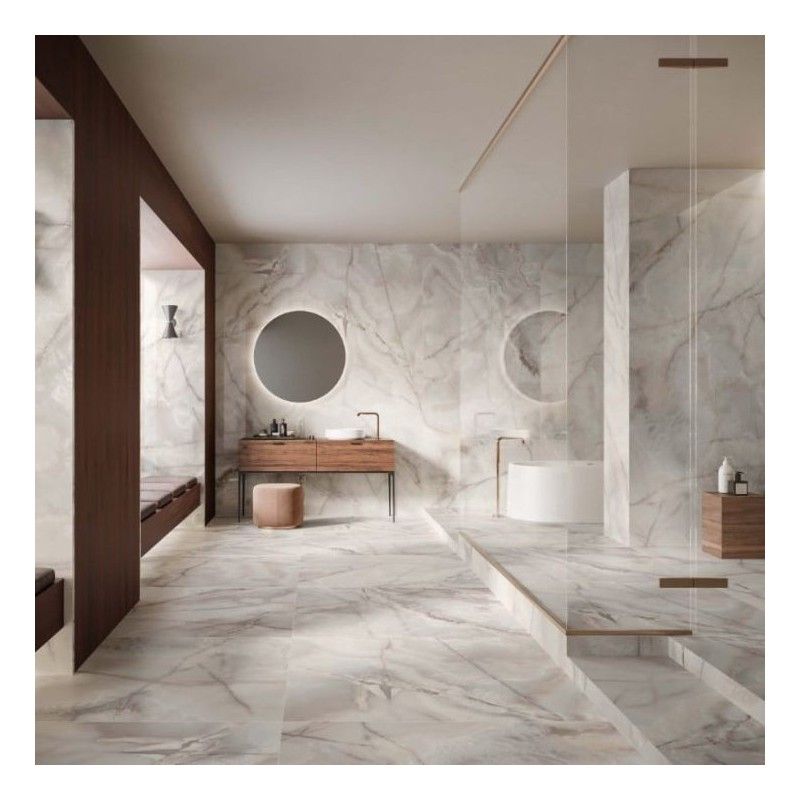 ONICI ONICE PERLA GLOSSY 9MM 60x120 9MM - CASALGRANDE PADANA 14720214 CASALGRANDE PADANA - 1