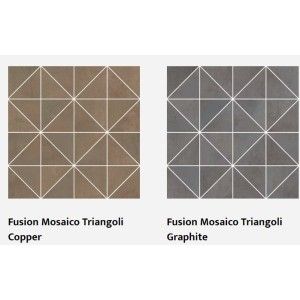 FUSION  MOSAICO TRIANGOLI GRAPHIT 36x36 - CASALGRANDE PADANA 16714435 CASALGRANDE PADANA - 1