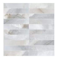 REVES DE REX BLUE GLOSSY MOSAICO 3X15 - LUXURY DESIGN FLORIM Ceramiche 770254 FLORIM LUXURY DESIGN - 1