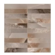 REVES DE REX CHOCO GLOSSY MOSAIK 3X15 - LUXURY DESIGN FLORIM Ceramiche 770255 FLORIM LUXURY DESIGN - 1