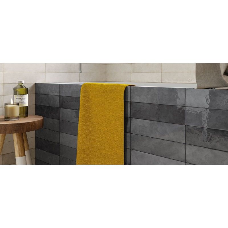 FRAGMENTS MAIOLICA CHARCOAL NATURAL 7,5X30 - CERAMICHE PIEMME 01749 PIEMME CERAMICHE - 1