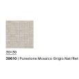 PURESTONE MOSAICO GRIGIO NATURALE RETTIFICATO 30X30 - CERAMICHE PIEMME 39610 PIEMME CERAMICHE - 1