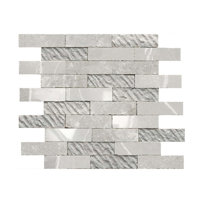 UNIQUESTONE SILVER MIX ALL IN SQ 30X30 - CERAMICHE PIEMME 01788 PIEMME CERAMICHE - 1