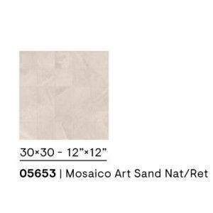 ARTDESIA 2 MOSAICO SAND NATURALE RETTIFICATO 30X30 - CERAMICHE PIEMME 05653 PIEMME CERAMICHE - 1