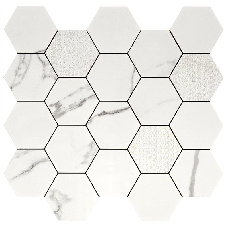 MAJESTIC HEXAGON QUEEN S TIARA BRILLANT 34X36 - CERAMICHE PIEMME 02660 PIEMME CERAMICHE - 1