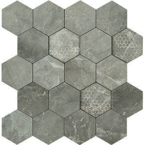 MAJESTIC HEXAGON SUPREME GREY LEVIGATO 34X36 - CERAMICHE PIEMME 02618 PIEMME CERAMICHE - 1