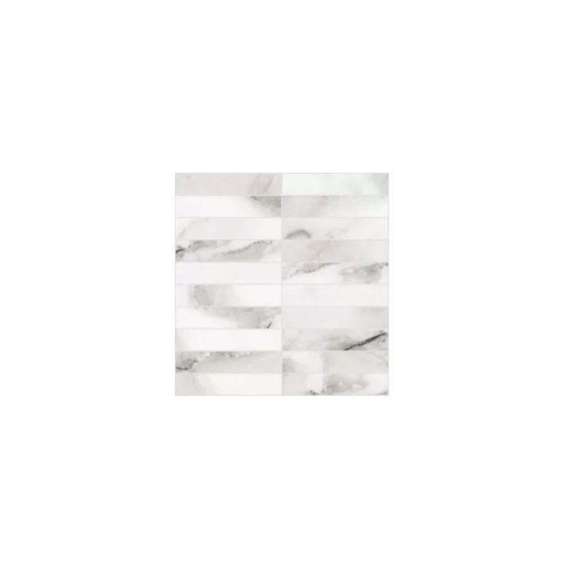 LES ORIGINES DE REX ARGENT GLOSSY MOSAIQUE 3X15 - LUXURY DESIGN FLORIM Ceramiche 770355 FLORIM LUXURY DESIGN - 1