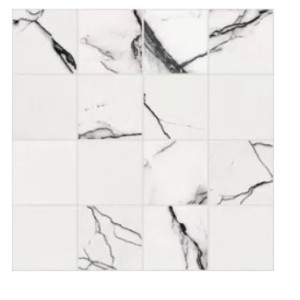B&W MARBLE BREACH MATT  6MM MOSAIC  30x30 Tessera 7,5X7,5 - ARCHITECTURAL DESIGN FLORIM 767454 FLORIM ARCHITECTURAL DESIGN - 1
