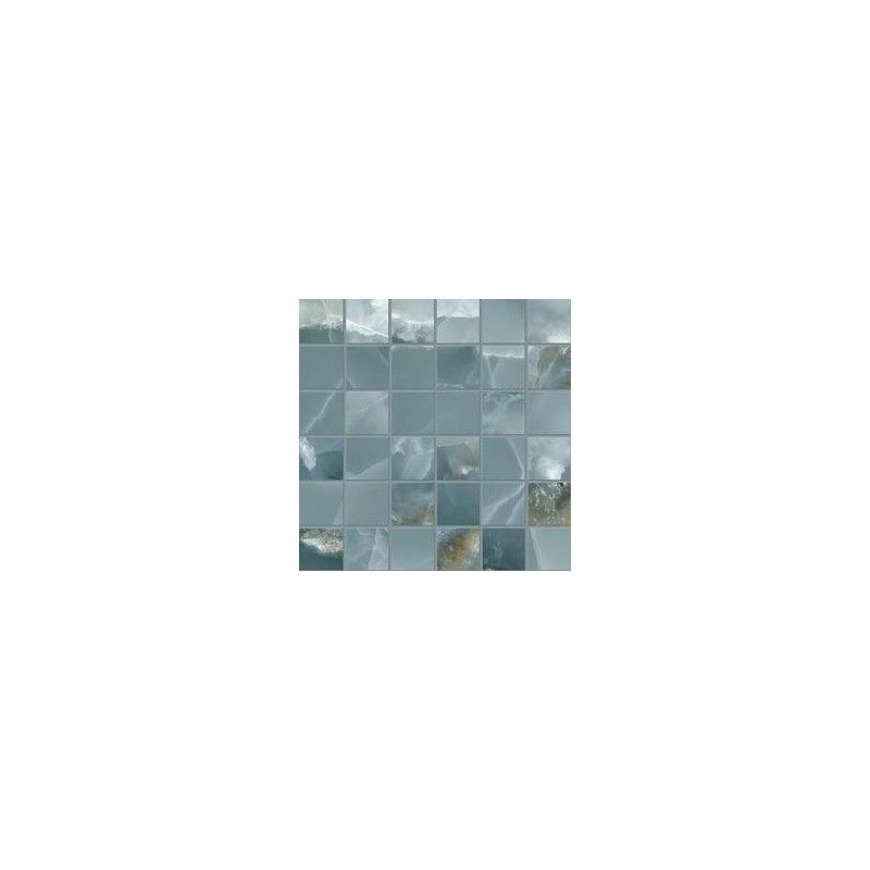 TELE DI MARMO ONYX  30X30 ONYX MOSAIC 5X5  GREEN SILKTECH - EMILCERAMICA  EKYV EMILCERAMICA - 1