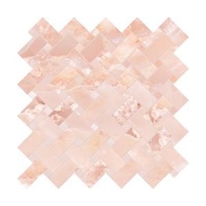 TELE DI MARMO ONYX  30X30 ONYX INTRECCI  PINK SILKTECH - EMILCERAMICA  EKZJ EMILCERAMICA - 1