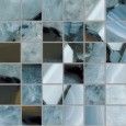 TELE DI MARMO PRECIOUS  30X30  MOSAIK 5X5 AGATE AZURE FULL GELAEPPT - EMILCERAMICA  EM4X EMILCERAMICA - 1