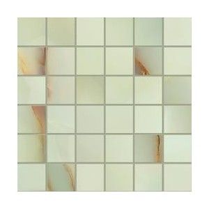 TELE DI MARMO PURE ONYX  30X30 MOSAICO 5X5  GIADA FULL LAPPATO - EMILCERAMICA  EMQW EMILCERAMICA - 1