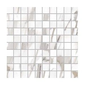 TELE DI MARMO RELOADED  30X30  MOSAICO 3X3 CALACATTA GOLD CANOVA FULL LAPPATO - EMILCERAMICA  E0QS EMILCERAMICA - 1