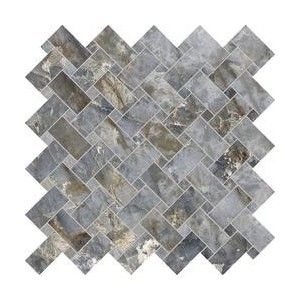 TELE DI MARMO REVOLUTION  30X30  INTRECCI BLU ANDE FULL LAPPATO - EMILCERAMICA  EHPN EMILCERAMICA - 1