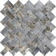 TELE DI MARMO REVOLUTION  30X30  INTRECCI BLU ANDE NATURALE - EMILCERAMICA  EHPH EMILCERAMICA - 1