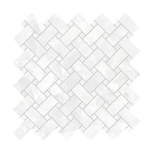 TELE DI MARMO REVOLUTION  30X30  INTRECCI THASSOS NATURALE - EMILCERAMICA  EHPG EMILCERAMICA - 1