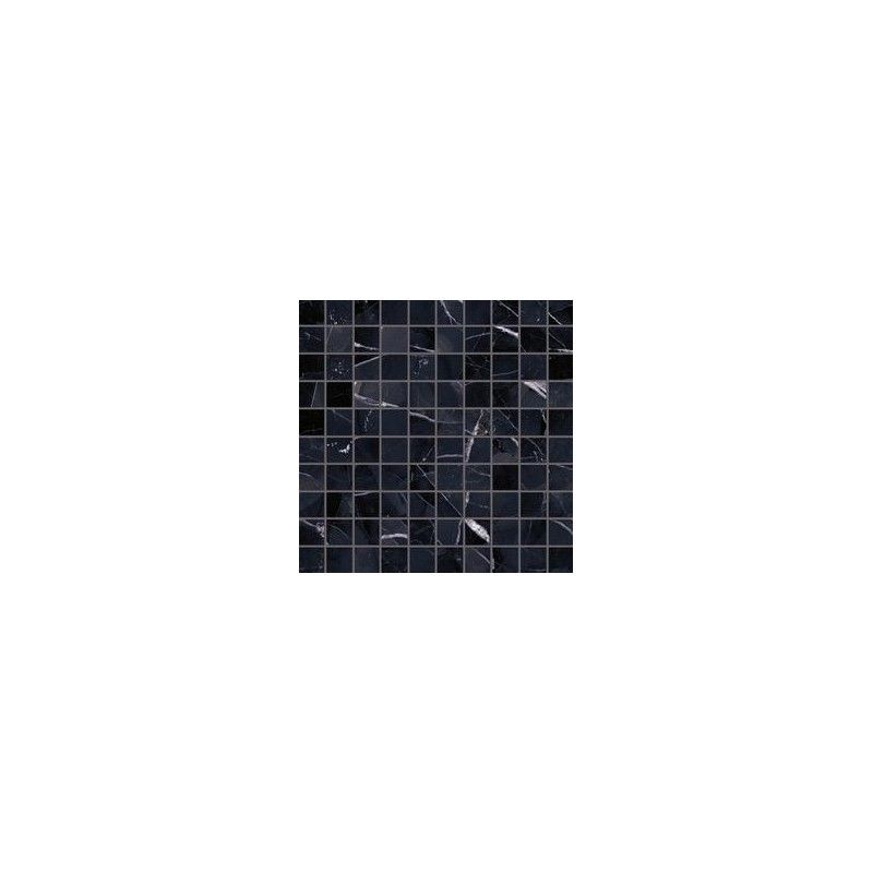 TELE DI MARMO REVOLUTION  30X30  MOSAIK 3X3 CALACATTA BLACK NATURALE - EMILCERAMICA  EHP8 EMILCERAMICA - 1
