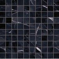 TELE DI MARMO REVOLUTION  30X30  MOSAIK 3X3 CALACATTA BLACK NATURALE - EMILCERAMICA  EHP8 EMILCERAMICA - 1