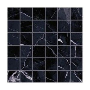 TELE DI MARMO REVOLUTION  30X30  MOSAIK 5X5 CALACATTA BLACK NATURALE - EMILCERAMICA  EHNY EMILCERAMICA - 1