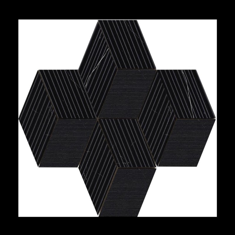 MAJESTIC CUBE ROYAL NERO NATURAL 30X30 - CERAMICHE PIEMME 02646 PIEMME CERAMICHE - 1