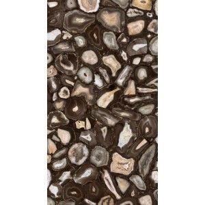 MYSTIC LUXE UMBER GOLD GLOSSY 6MM 60X120 RETTIFICATO - LUXURY DESIGN FLORIM CERAMICHE 779900 LUXURY DESIGN FLORIM CERAMICHE - 1