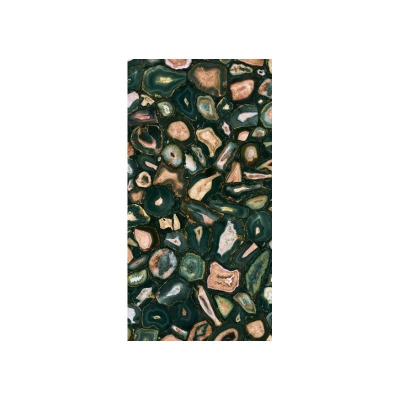 MYSTIC LUXE  VIRIDIAN  GOLD GLOSSY 6MM 60X120 SQ - LUXURY DESIGN FLORIM CERAMICHE 779894 LUXURY DESIGN FLORIM CERAMICHE - 1