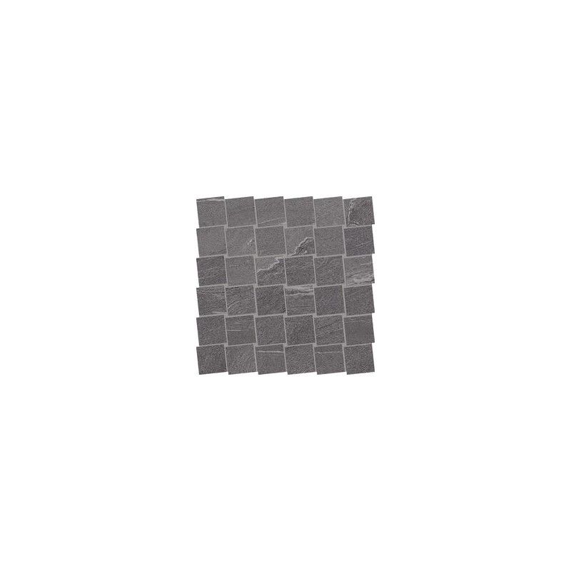 STONE TALK 30X30 MOSAICO  DADO Z30G99R DARK MARTELLATA RETTIFICATO - ERGON EMILGROUP EDRJ ERGON EMILGROUP - 1