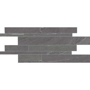 STONE TALK 30X60 MOSAIQUE LISTELLI M63G99R DARK MARTELLATA SQ - ERGON EMILGROUP EDQT ERGON EMILGROUP - 1