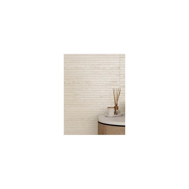 TREVI IVORY PLISSÈ 20X120 DECORATION - KEOPE I31L CERAMICHE KEOPE - 1
