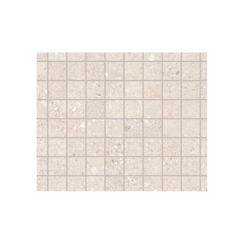 DISTRICT WHITE WHITE MOSAIQUE R10 30X30 ASS - KEOPE IBM2 CERAMICHE KEOPE - 1