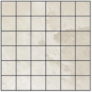 ROCK SALT WHITE GOLD  POLI 6MM MOSAIQUE 7,5x7,5 - CONTEMPORARY DESIGN FLORIM 766771 FLORIM CONTEMPORARY DESIGN - 1
