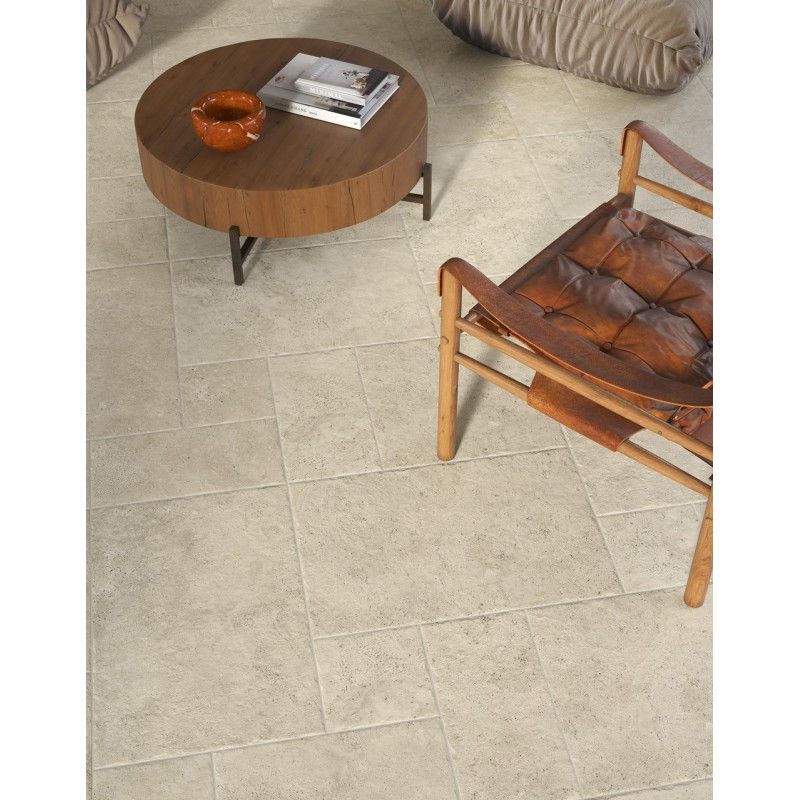 Royal Travertino NAVONA CROSS 120X120 cm 6,5 mm  - CERAMICA FONDOVALLE ROT005 CERAMICA FONDOVALLE - 1
