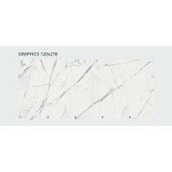 Infinito 2.0 CALACATTA WHITE HONED 120X278 cm 6,5 mm  - CERAMICA FONDOVALLE INF1182 CERAMICA FONDOVALLE - 1