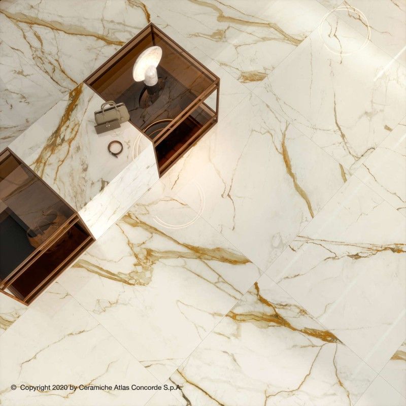 MARVEL SHINE Calacatta Imperiale Silk 160x320 - ATLAS CONCORDE AJK0 CERAMICHE ATLAS CONCORDE - 1