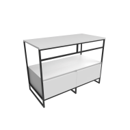 METALLSTRUKTUR DENVER MATT SCHWARZ CERAMICA FLAMINIA DV103MLBK CERAMICA FLAMINIA - 1