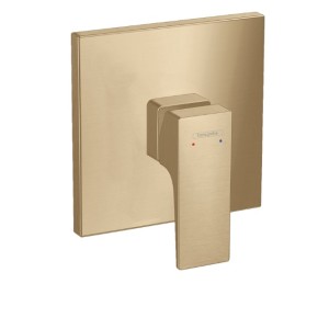 Metropol - Single lever manual shower mixer for concealed installation with lever handle - brushed bronze HANSGROHE  32565140