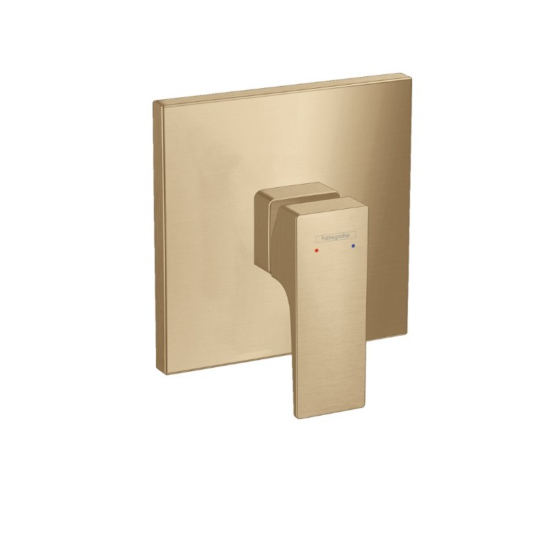 Metropol - Single lever manual shower mixer for concealed installation with lever handle - brushed bronze HANSGROHE  32565140