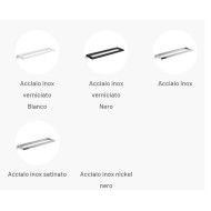 GERLA HANDTUCHSTÄNDER 400 MM WEISS LACKIERT LINEABETA 51708 LINEABETA - 2